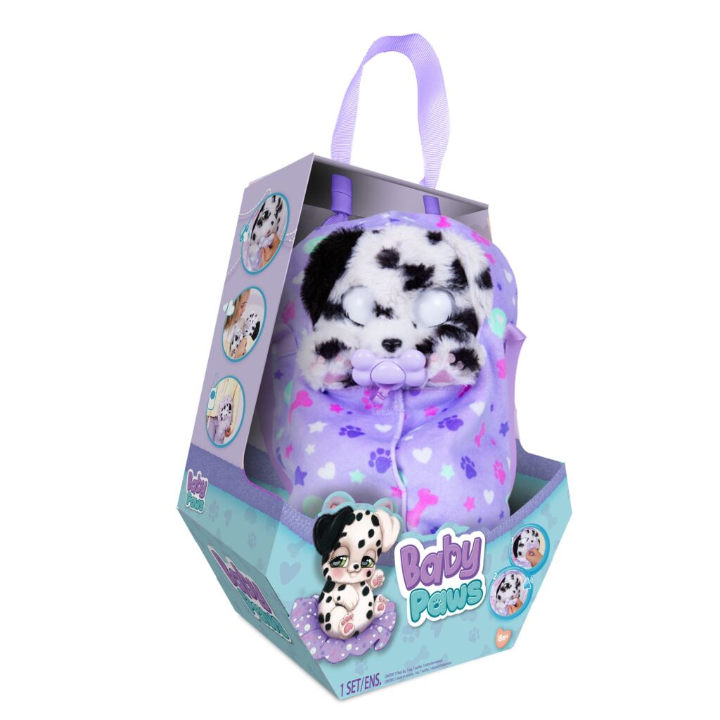 Cuddle Pets Dalmatian Interactive abrazo