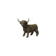 Countryfield beeld schotse hooglander ulla bruin polystone 39x19x33cm