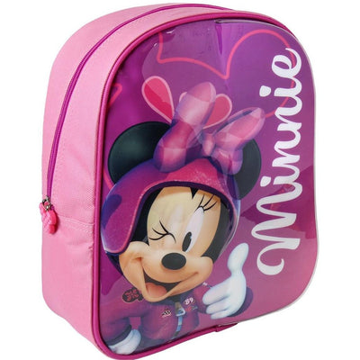 Zaino per mouse Cerda Minnie con area di scrittura + 2 marcatori 25x31x10 cm rosa