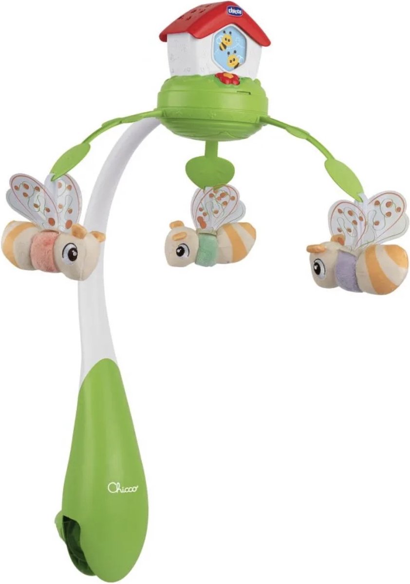Chicco 3 in 1 wiegmobiel met projectie magic forest bee