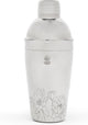Leopold vienna - cocktail shaker 500ml rvs flowers - shakebeker - met lasergravure