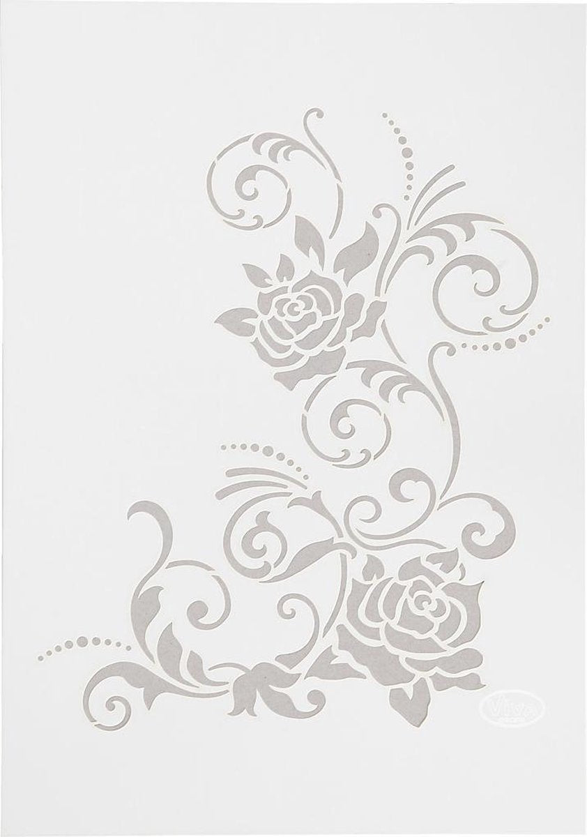 DECI VIVA Modello flessibile, fiori, A4, VEL 210x297 mm, 1 pezzo