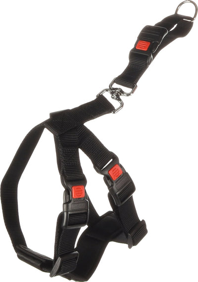 Arnés para perros Flamingo arnés para coche talla m - negro 40-60cm