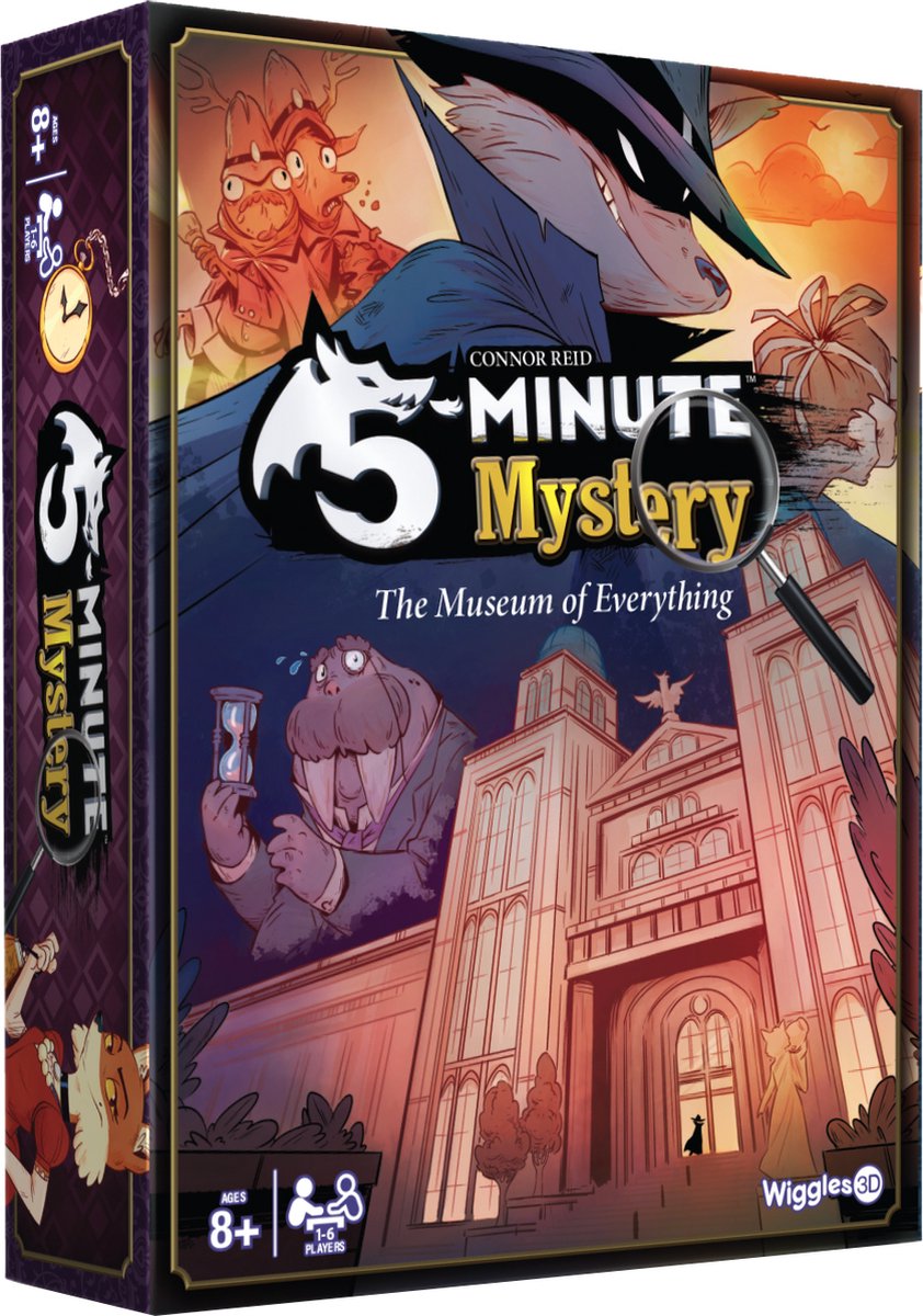 3D si muove in 5 minuti di mistero - gioco di carte