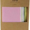 Creativ company hobbyvilt a4 dikte 2mm pastelkleuren - 10st.