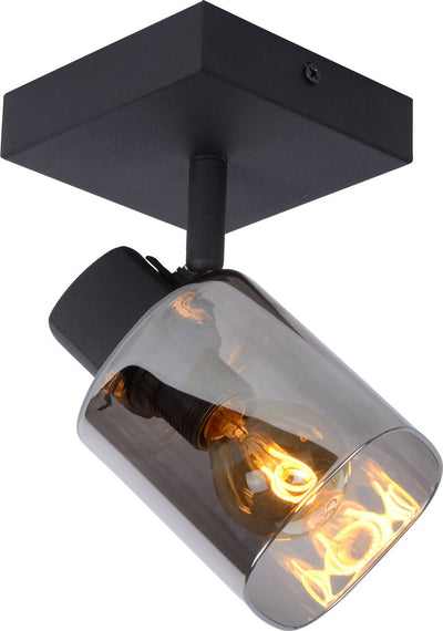 Lucide alion - faretto da soffitto (lampada da soffitto) - 1xe14 - nero