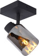 Lucide alion - faretto da soffitto (lampada da soffitto) - 1xe14 - nero