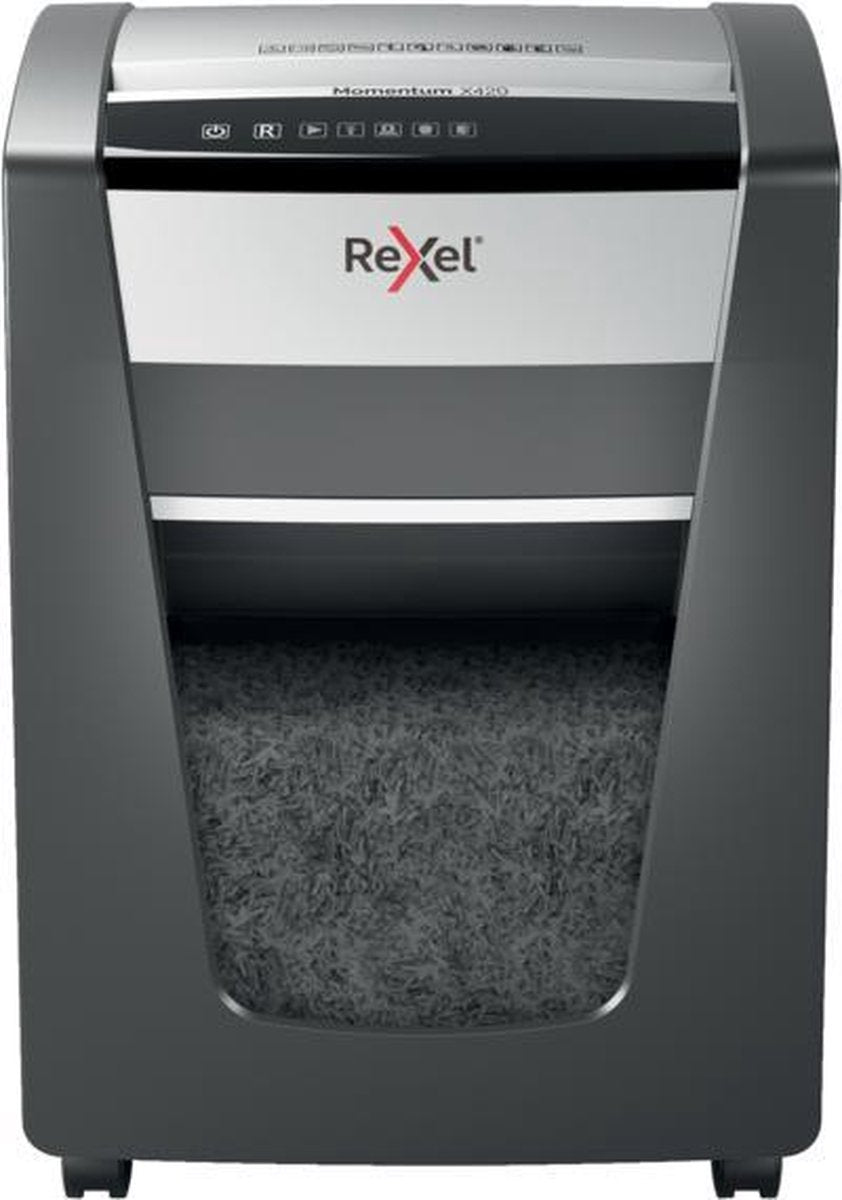 Trituradora de papel rexel x420 chips p-4 30l