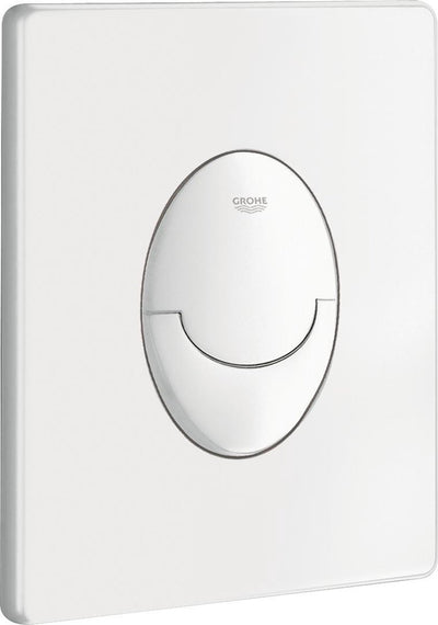 Piastra Grohe skate air control montaggio verticale bianco alpino