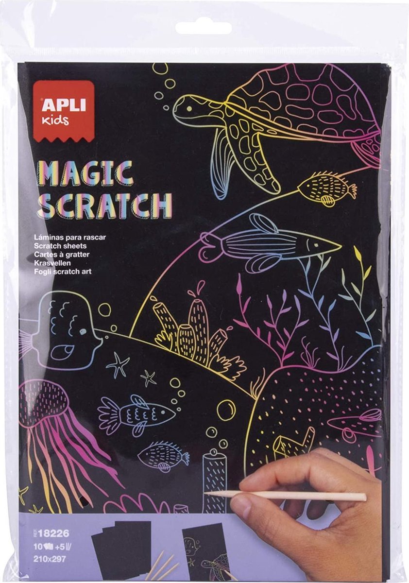 Apli kids magische krasblok