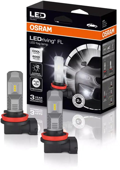 Osram ledriving - led fog light - h8 h11 h16 - safety and efficiency