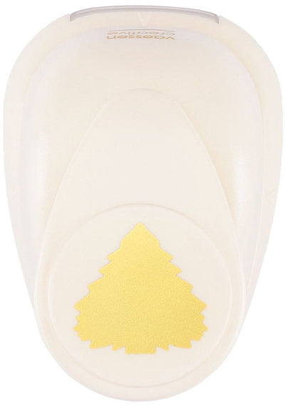 Vaessen creative pons - figuurpons - dennenboom - 2,2 x 2,2 cm