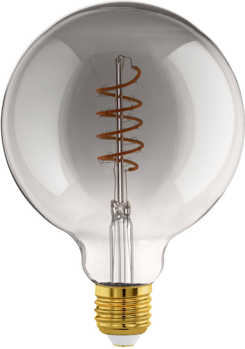 Lámpara LED Eglo - E27 - ø 12,5 cm - G125 - humo - 2000k - regulable