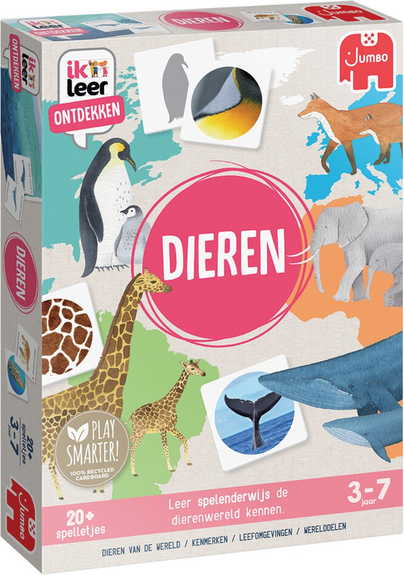 Jumbo imparo a scoprire un gioco educativo degli animali