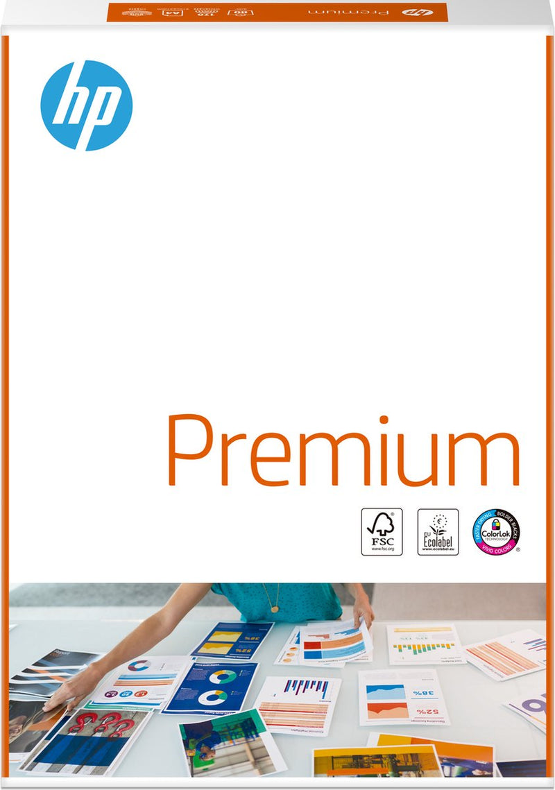 Papel de copia HP premium - a4 blanco - 250 hojas