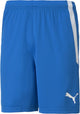 Pantaloni sportivi da uomo Puma Teamliga Shorts - blu elettrico limonata - bianco