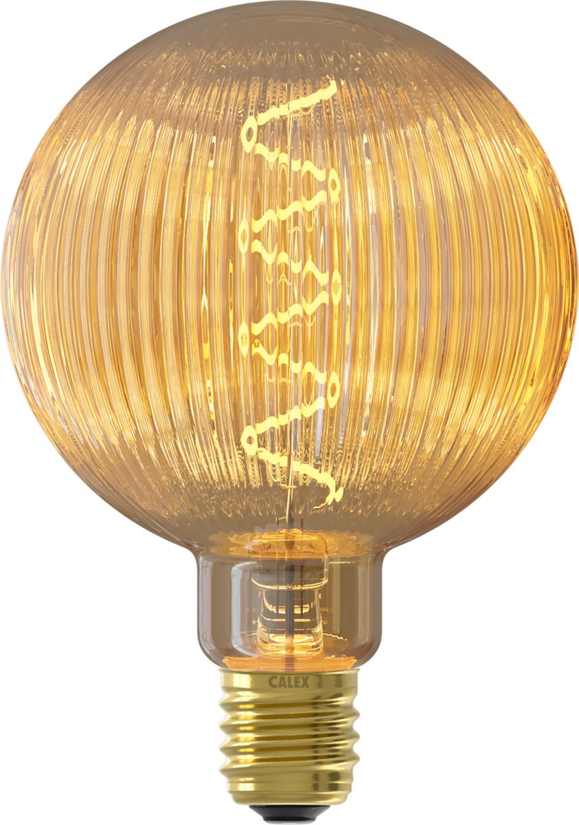 Calex pulse nantes led lamp - e27 - filament lichtbron - warm wit licht - amber