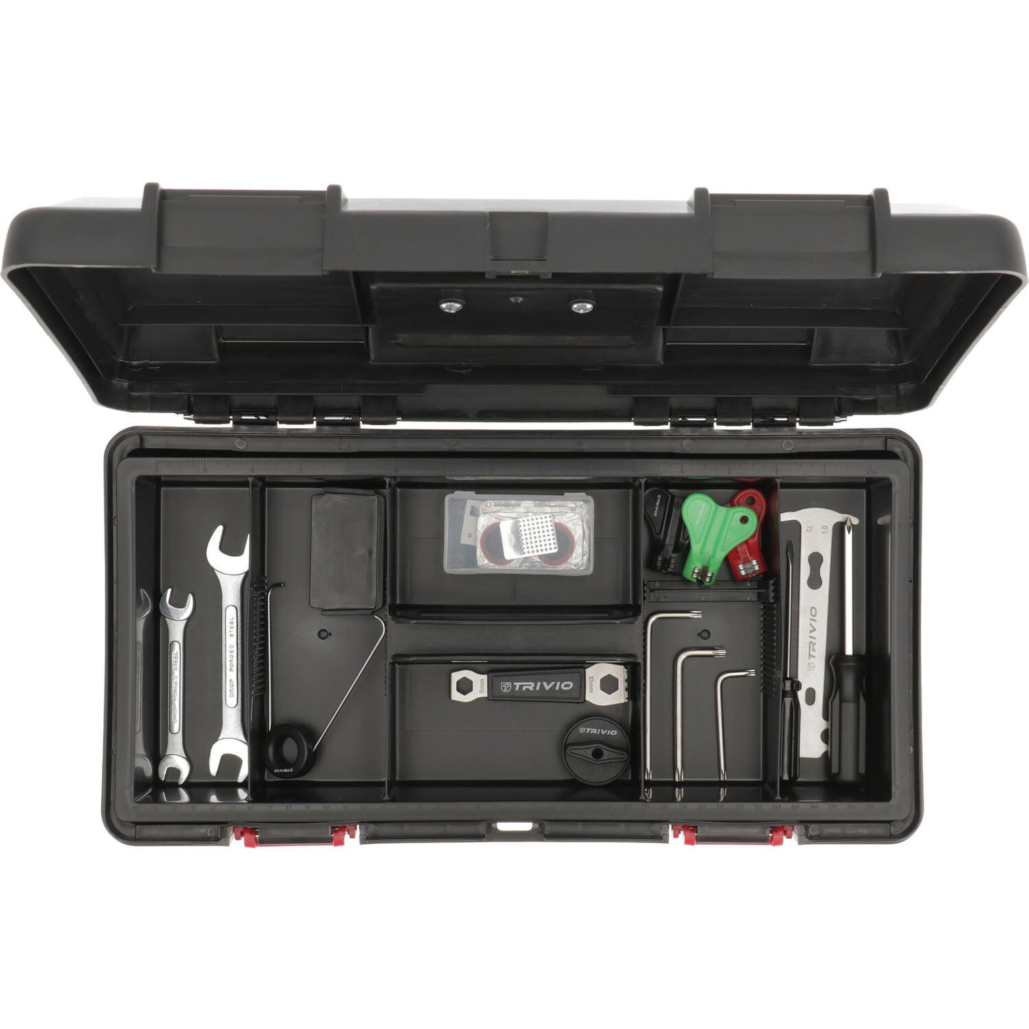 Trivio - caja de herramientas para herramientas de bicicleta caja de herramientas avanzada v2