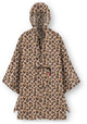 Reisenthel mini maxi poncho regenponcho - opvouwbaar - leo macchiato bruin