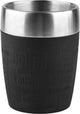 Bottiglia termica Tefal Travel Cup - 200 ml - acciaio inossidabile - nera - a doppia parete - per bevande calde e fredde