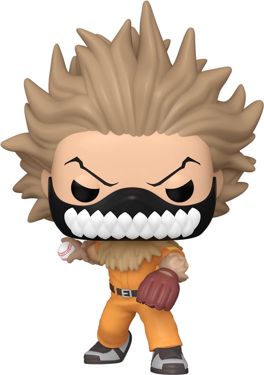 Funko my hero academia - hlb pop! animation captain shishido (baseball) 9 cm verzamelfiguur - multicolours