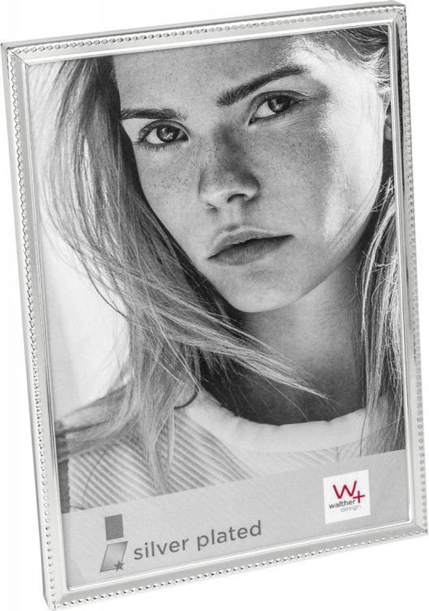 Walther bh318s cosima - cornice ritratto - misura foto 13x18 cm - argento