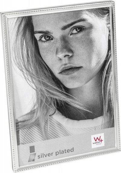 Walther bh318s cosima - marco de retrato - tamaño de foto 13x18 cm - plateado