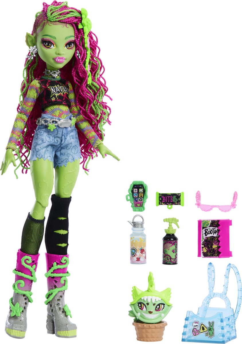 Mattel monster high muñeca venus mcflytrap muñecas