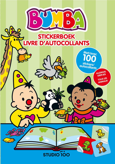 Libro de pegatinas Studio 100 Bumba - animales