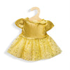 Heless doll dress gold, 28-35 cm