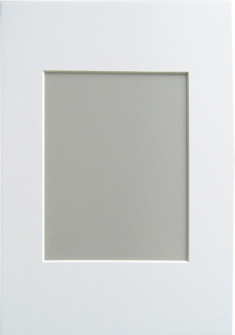 Walther pa041w passe-partout - frameformaat 30x40 cm - formaat afbeelding 20x30 cm - sneeuw wit