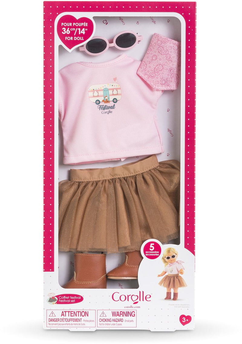 Corolle poppenkleding festival set - 36cm - outfit voor babypoppen.