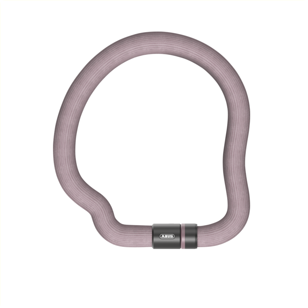ABUS Goose Lock 6206K110 - blocco della catena di biciclette rosa