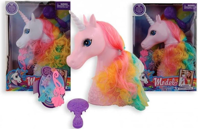 Formato unicorno Cappuccio testa di stile testa