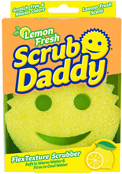 Exfoliante daddy limón fresco - esponja limpiadora - aroma fresco de limón