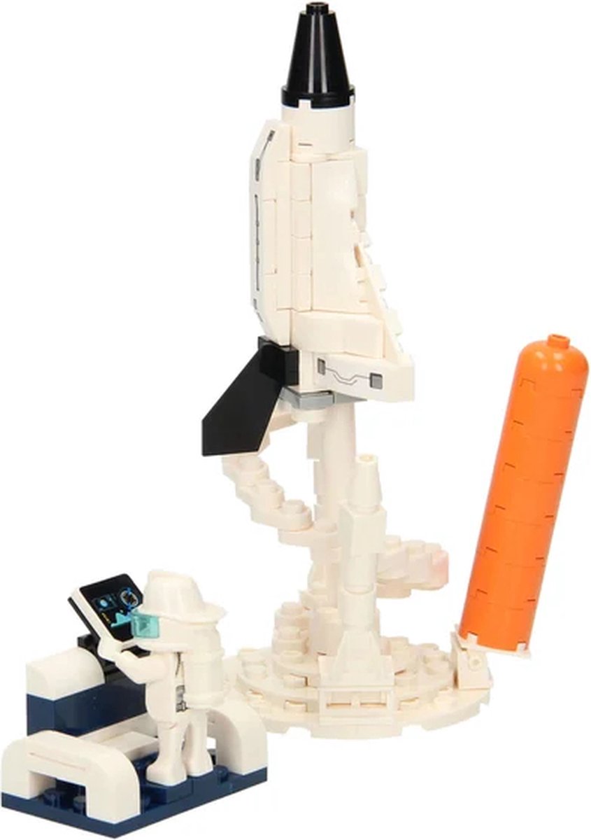 Set de construcción estación de lanzamiento espacial, 127 piezas