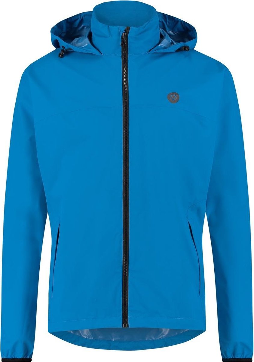 Agu go impermeable esencial - impermeable mujer hombre - impermeable transpirable e impermeable - chaqueta de ciclismo - azul - xl