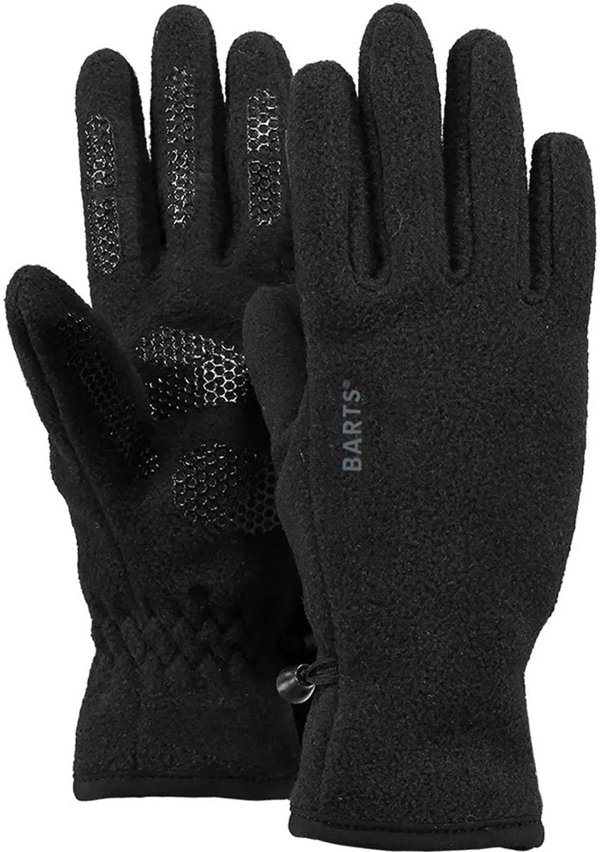 Barts fleece gloves wintersporthandschoenen unisex - zwart - maat xl