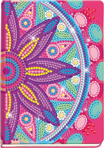 Totum Diamond Painting Diary Flower Mandala Pink