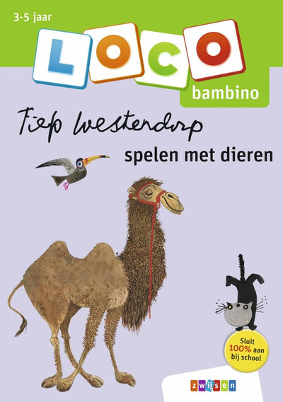 Bambino loco fiep westendorp che gioca con gli animali