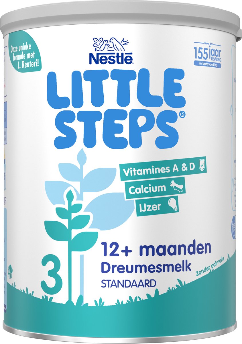 Little Steps® Nestlé Little Steps 3 - latte per biberon standard - 12+ mesi - 2 x 800 g