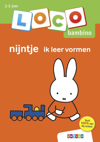 WPG Publishers Bambino Nijntje Aprendo a formar (3-5 años)