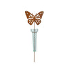 Decoris pluviometro farfalla metallo h83cm