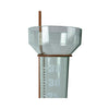 Decoris pluviometro farfalla metallo h83cm