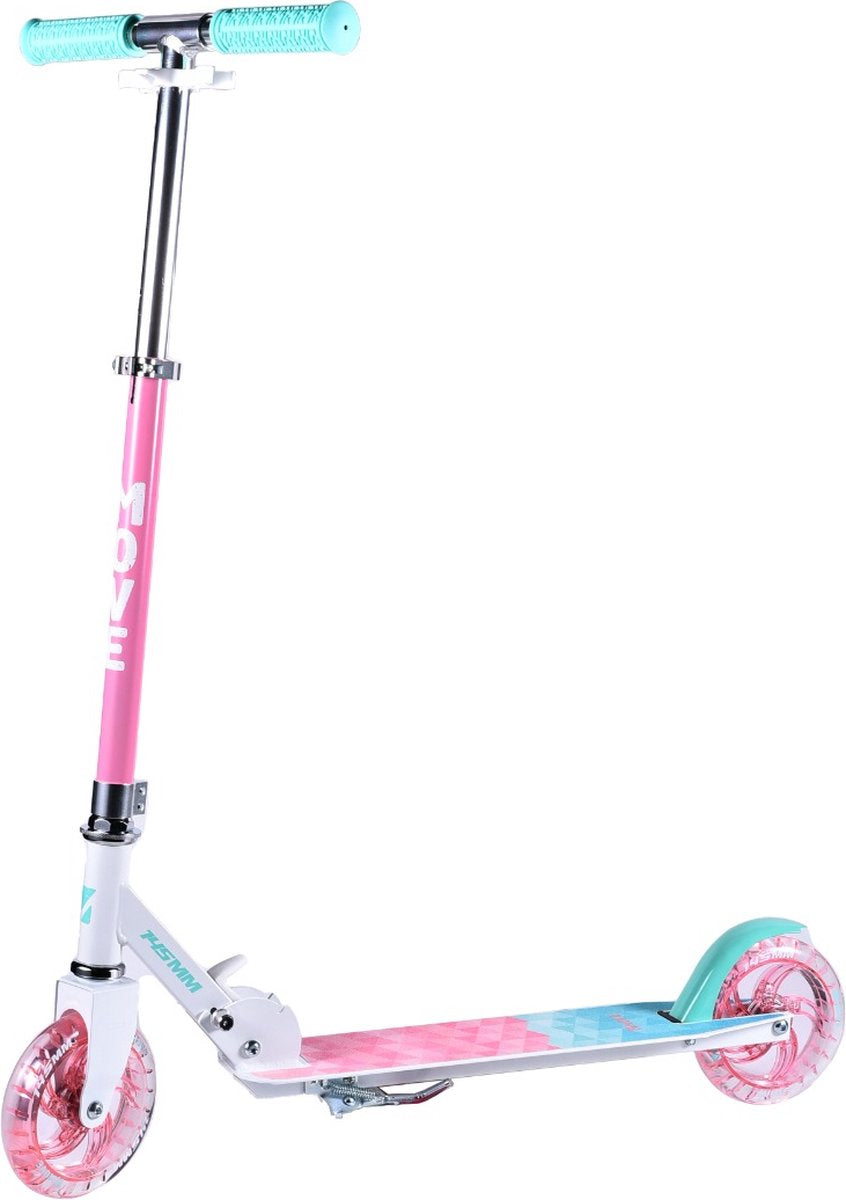 Step monopattino 145 led rosa pastello cielo pieghevole (0924145)