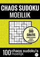 Choas sudoku sudoku difficile: caos sudoku - no. 4 - Libro puzzle con 100 enigmi difficili per adulti e anziani