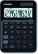 Merkloos sans marque casio ms-20uc-bk bureaurekenmachine zwart aantal displayposities: 12 werkt op zonne-energie, werkt op batterijen (b x h