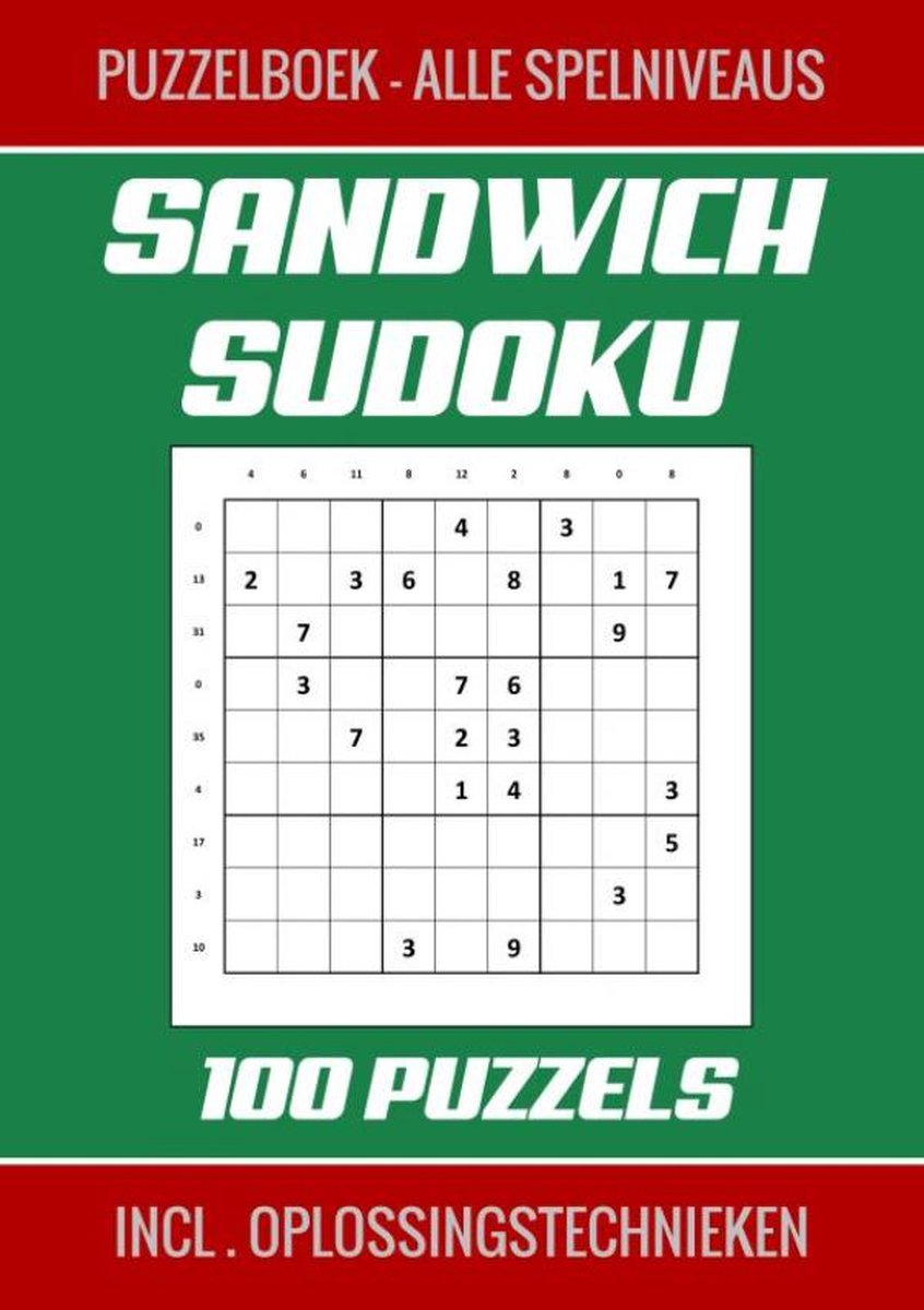 Sudoku sandwich - Libro puzzle, tutti i livelli di gioco - 100 puzzle incl. tecniche risolutive