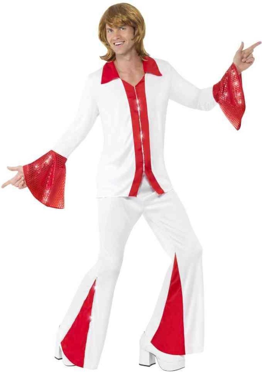 Smiffys dressing up costumes | costumes - 70s disco fever - super trooper male costume