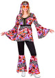 Widmann groovy bubbles stile anni '70 rosa - donna